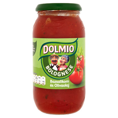 Dolmio Bolognese bolognai alap bazsalikommal és olívaolajjal 500 g