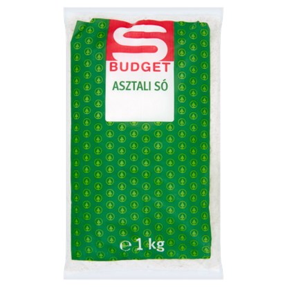 S-Budget asztali só 1 kg