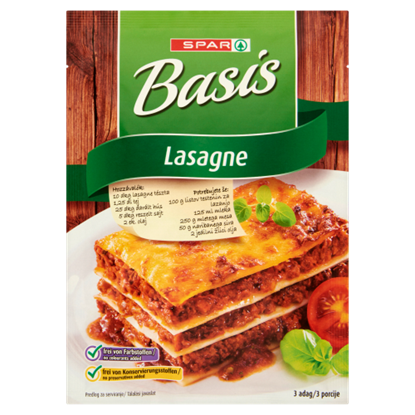 SPAR Basis Lasagne alappor 75 g