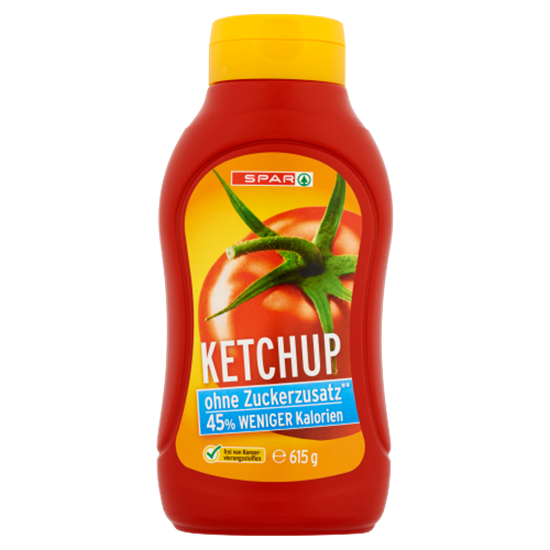 SPAR ketchup édesítőszerrel 615 g
