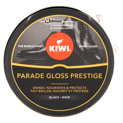 Kiwi Parade Gloss Prestige fekete cipőkrém 50 ml