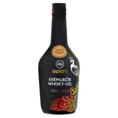 Tokaj Spirit Saint's krémlikőr whisky-vel 15% 500 ml