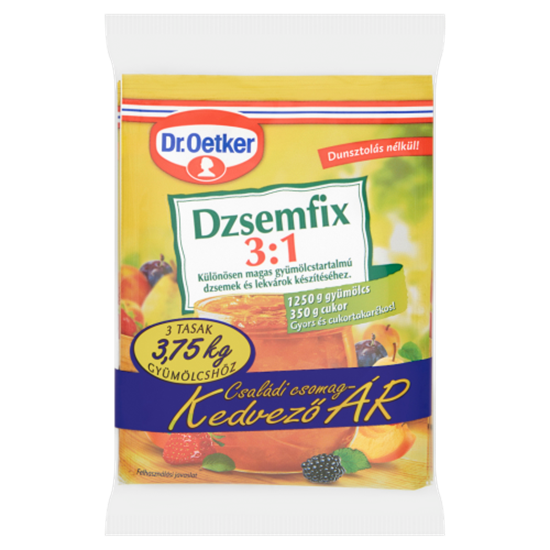 Dr. Oetker dzsemfix 3:1 3 x 25 g