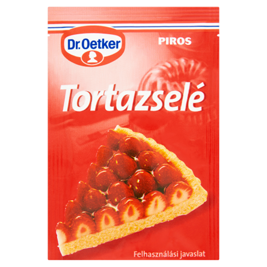 Dr. Oetker piros tortazselé 12 g