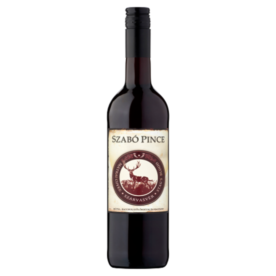 Szabó Pince Mátrai Szarvasvér Cuvée száraz vörösbor 12,5% 0,75 l