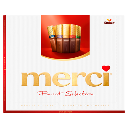 Merci Finest Selection 8 csokoládékülönlegesség 250 g