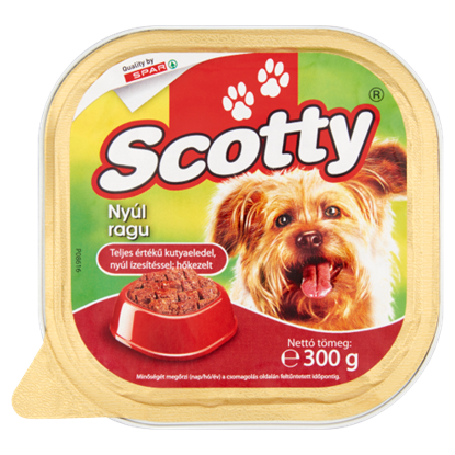 Scotty nyúl ragu teljes értékű kutyaeledel 300 g