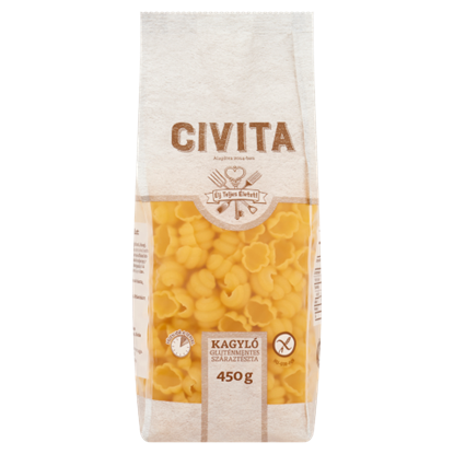 Civita kagyló gluténmentes száraztészta 450 g
