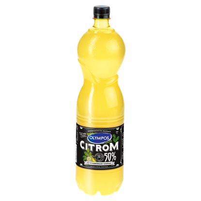 Olympos citrom ízesítő 50% citromlé tartalommal 1,5 l