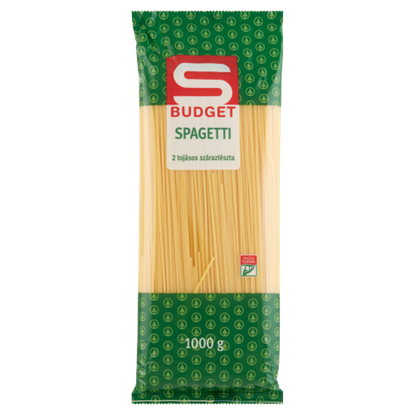S-Budget 2 tojásos spagetti száraztészta 1000 g
