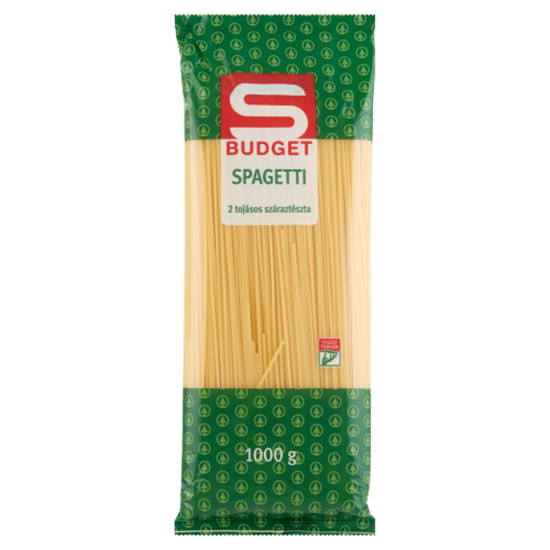 S-Budget 2 tojásos spagetti száraztészta 1000 g
