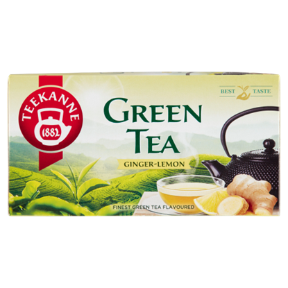 Teekanne gyömbér és citrom ízesítésű zöld tea 20 filter 35 g