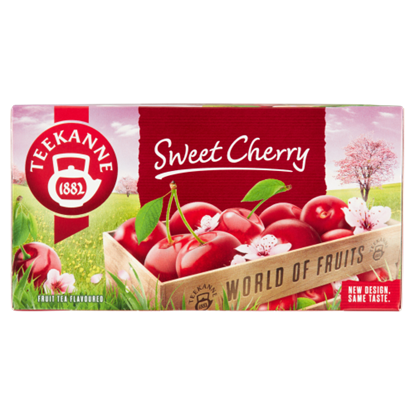 Teekanne World of Fruits cseresznyeízesítésű gyümölcstea keverék 20 filter 50 g