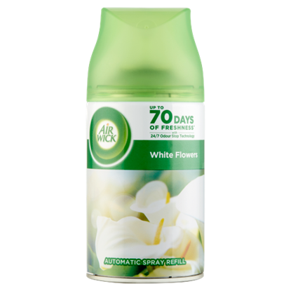 Air Wick Freshmatic Fehér virágok automata légfrissítő spray utántöltő 250 ml