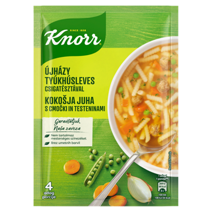 Knorr Újházy tyúkhúsleves csigatésztával 67 g