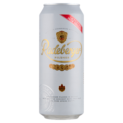 Radeberger Pilsner világos sör 4,8% 0,5 l