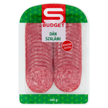 S-Budget szeletelt dán szalámi 100 g
