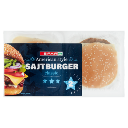 Spar sajtburger 2 db-s