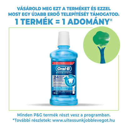 Oral-B Pro-Expert Professional Protection Szájvíz, 500 ml 