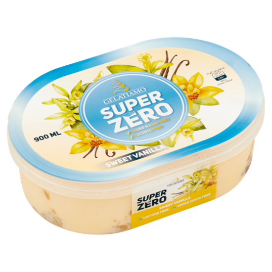 Super zero vanilia 900ml jégkr