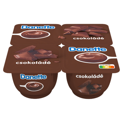 Danone Danette csokoládéízű puding 4 x 125 g