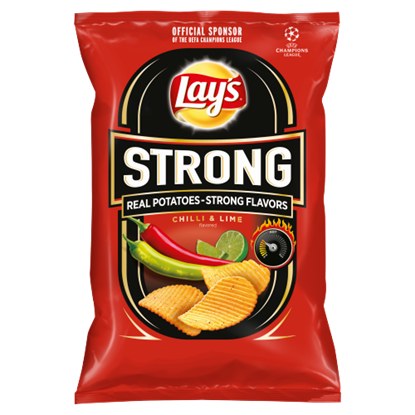 Lays strong chili-lime 210g