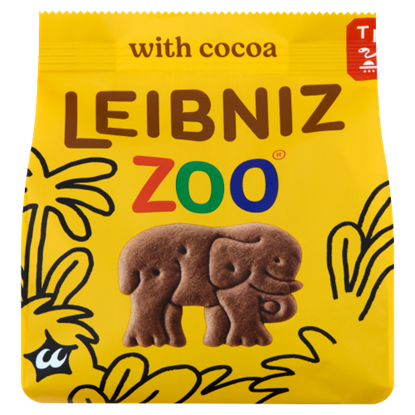 Leibniz Zoo állatfigurás kakaós keksz 100 g