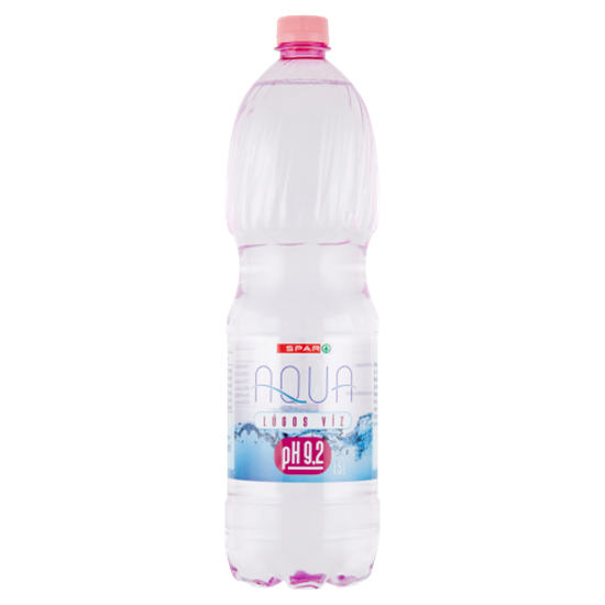 Spar lúgos víz 1,5l ph 9,2