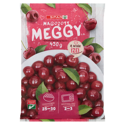 Spar magozott meggy 450g