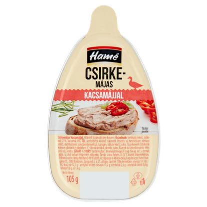 Hamé csirkemájas kacsmáj105g