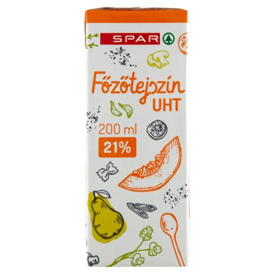 SPAR UHT főzőtejszín 21% 200 ml