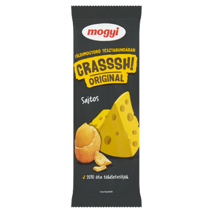 Mogyi Crasssh! tésztabundában pörkölt földimogyoró sajtos ízesítéssel 60 g