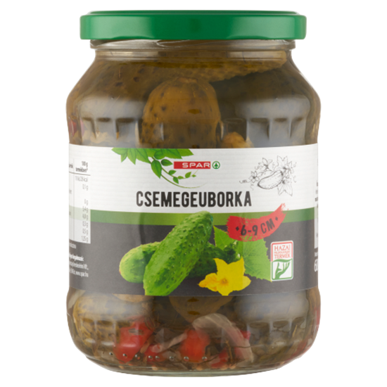 SPAR csemegeuborka 6-9 cm 680 g 