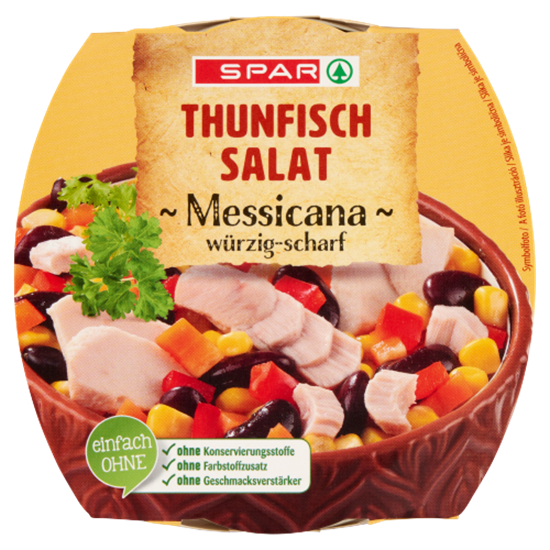 Spar tonhalsaláta mexikói 160g