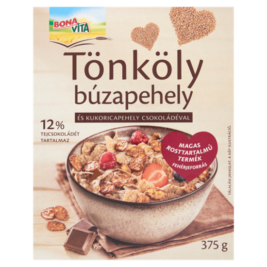 Tönkölybúza  pehely csokis375g