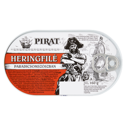 Pirat heringfilé paradicso160g