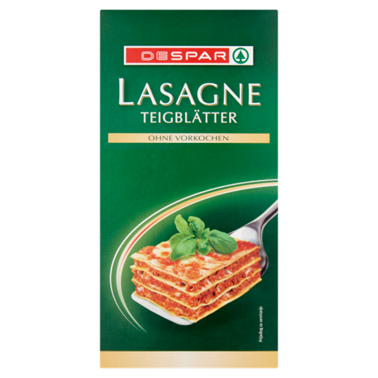 Despar lasagne durum 250g