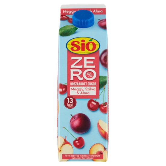 Sió zero meggy-szilva-alma 20%