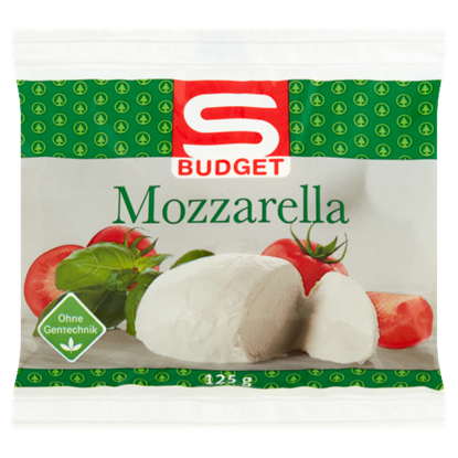 S-budget mozzarella sajt 125g