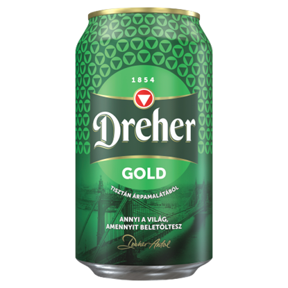 Dreher gold 0,33l dobozos