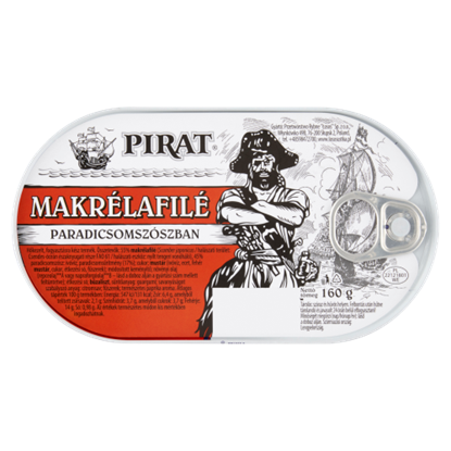 Pirat makrélafilé parad160g