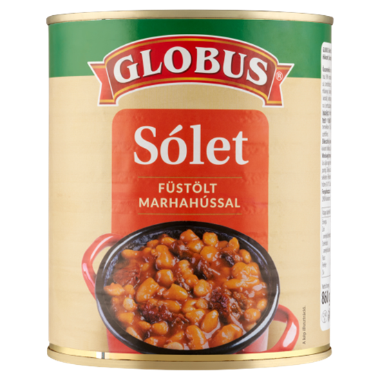 Globus sólet füstölt marhahússal 860 g