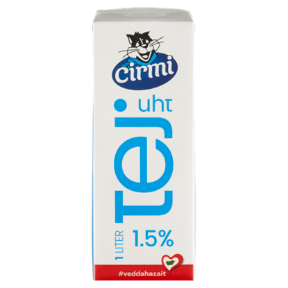 Cirmi UHT zsírszegény tej 1,5% 1 l