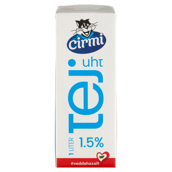 Cirmi UHT zsírszegény tej 1,5% 1 l