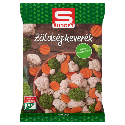 SPAR gyorsfagyasztott zöldségkeverék 600 g