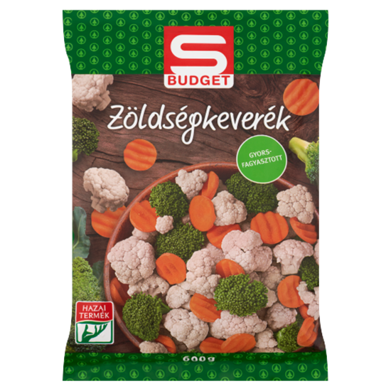 SPAR gyorsfagyasztott zöldségkeverék 600 g