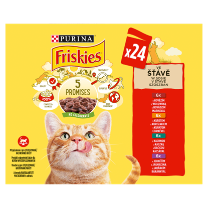 Friskies 24 pack macskaeledel