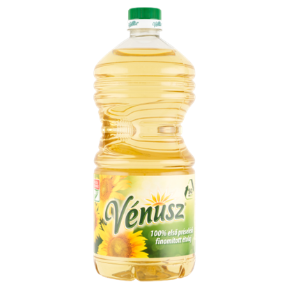 Vénusz 100% első préselésű, finomított napraforgó-étolaj 2 l