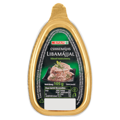 Spar csirkmájas libamájjal105g