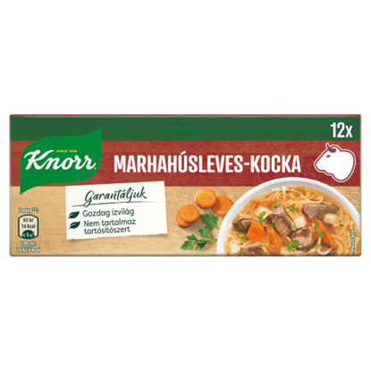 Knorr marhahúsleves-kocka 12 x 10 g (120 g)
